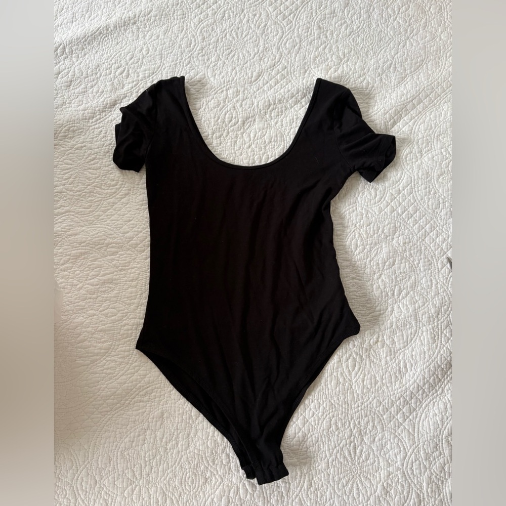 Forever 21 Classic Black Bodysuit